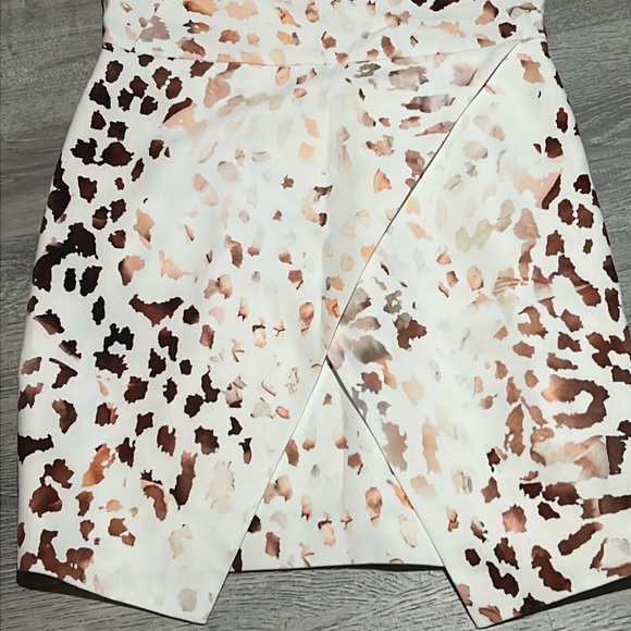 Keepsake Such Great Heights Brown and Ivory Print Dress - Picture 11 of 16